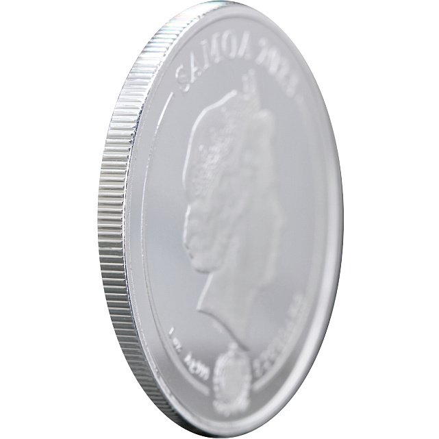 Серебряная монета 1oz Бэтмен 5 долларов 2023 Самоа (30408527) 3