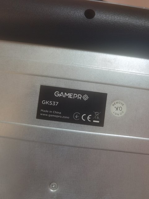 Клавіатура GamePro Nitro GK537 USB 2