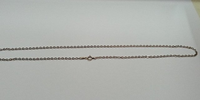 Серебряная цепь с плетением ролло (32420346) 1