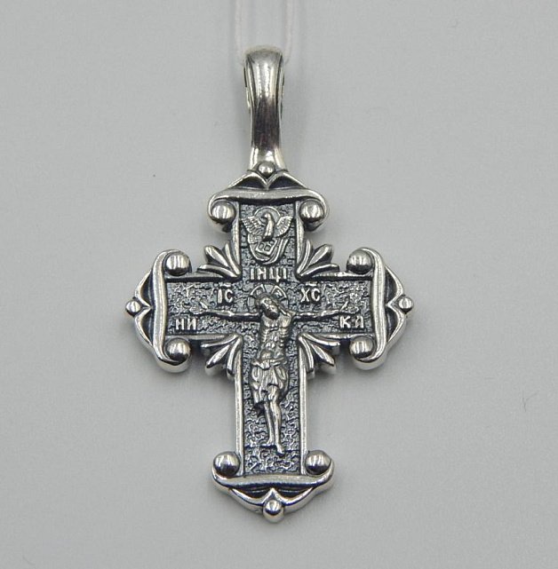 Срібний підвіс-хрест (32484233) 0