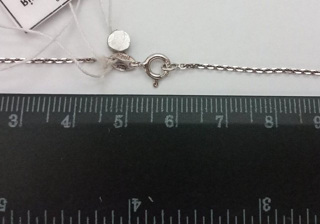 Серебряная цепь с плетением Якорное (31508976) 3