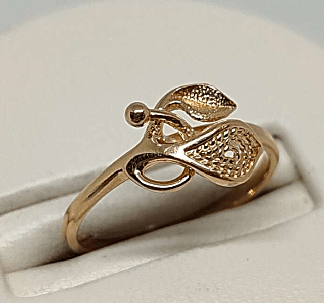 Кольцо из красного золота (33689823) 0