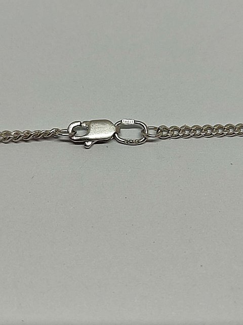 Серебряная цепь с плетением панцирное (32412417) 2