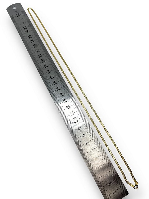 Ланцюжок з жовтого золота з плетінням морське Якірне (31870260) 2