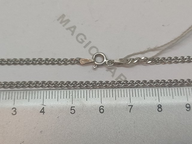 Серебряная цепь с плетением Нонна (30518204) 1
