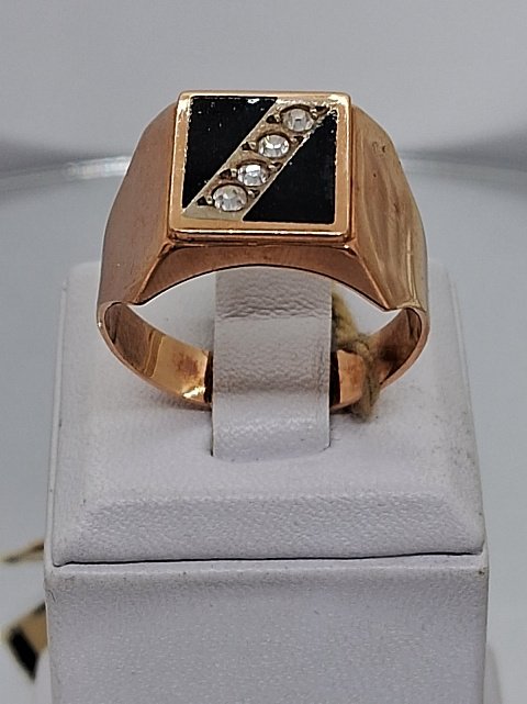 Перстень из красного золота (33778582) 0