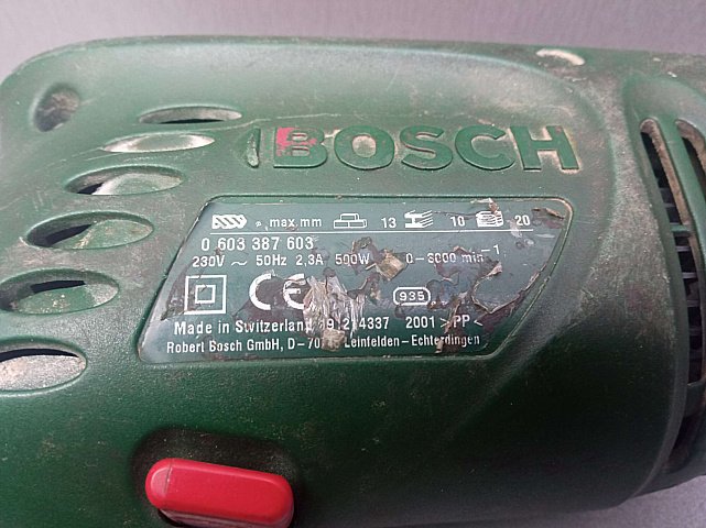 Дрель ударная Bosch PSB 500 RE 3