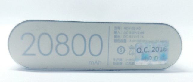 Powerbank Xiaomi 20800 mAh 2