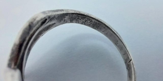 Серебряное кольцо (33210320) 2