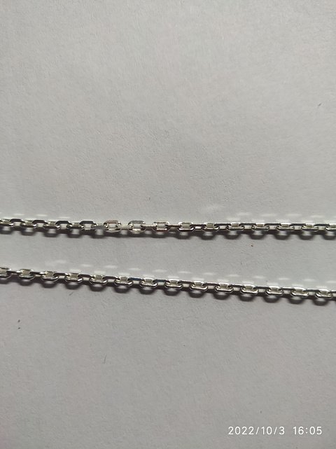 Серебряная цепь с плетением Якорное (29241856) 1