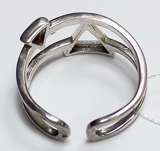 Серебряное кольцо (28199510) 3