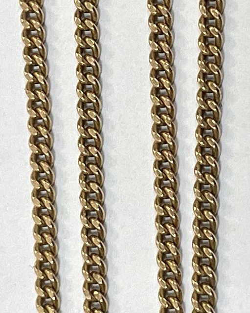 Ланцюжок з червоного золота з плетінням панцирное (33766732) 1