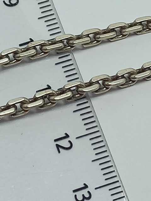 Срібний ланцюг із плетінням Якірне (33955171) 1