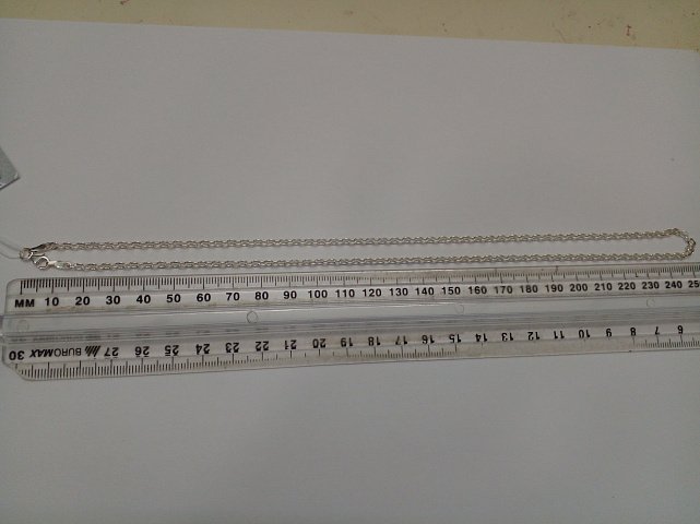 Серебряная цепь с плетением Якорное (31265451) 1