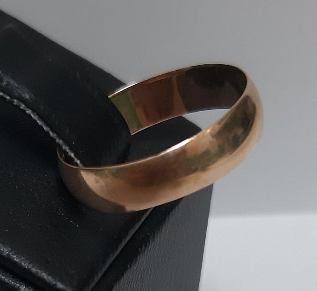 Обручальное кольцо из красного золота (32321628)  1