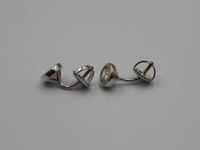 Срібні сережки з цирконієм (32217786) 2
