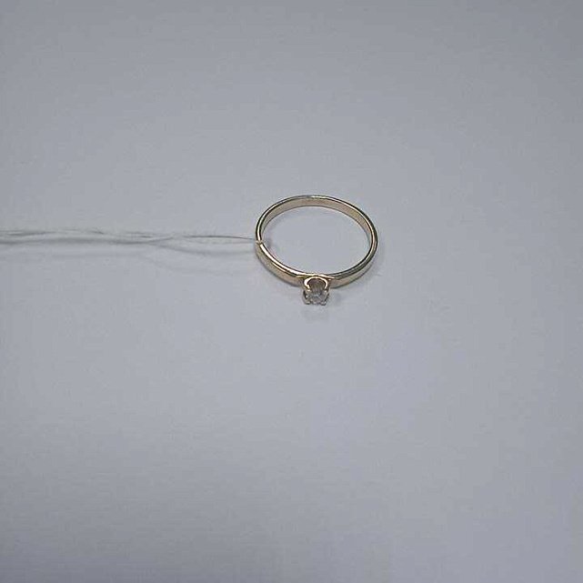 Кольцо из красного золота с бриллиантами (27417237) 5