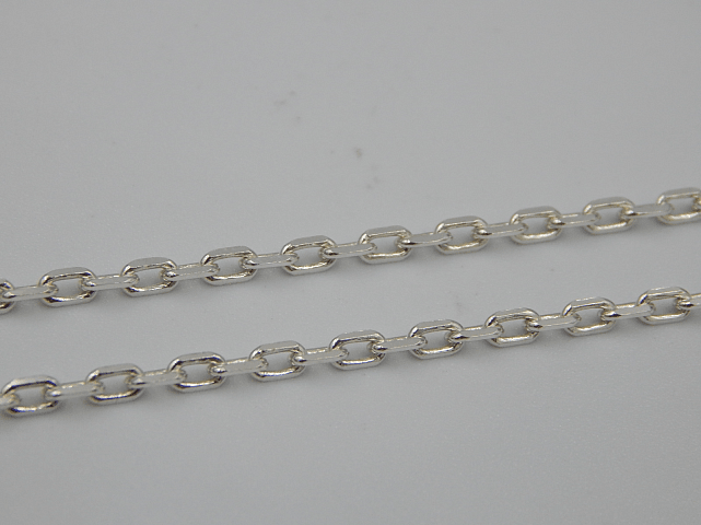 Срібний ланцюг із плетінням Якірне (30436244) 2