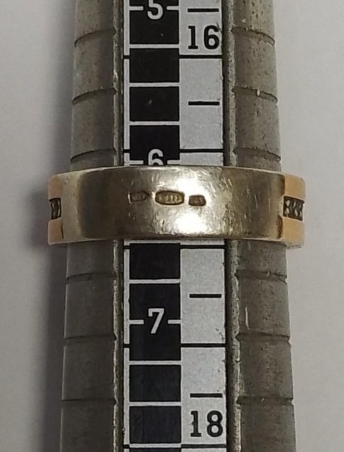 Серебряное кольцо с позолотой и цирконием (33447673) 2