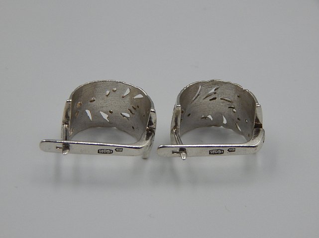 Срібні сережки (33015018) 3