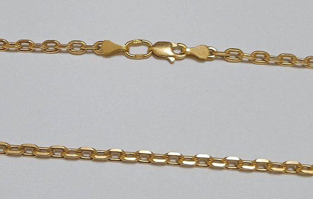 Ланцюжок з жовтого золота з плетінням Якірне (31263884) 0