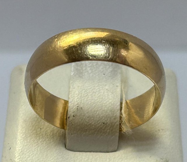Обручальное кольцо из красного золота (33796553)  0