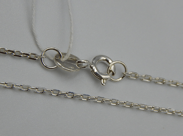 Серебряная цепь с плетением Якорное (32175727) 0