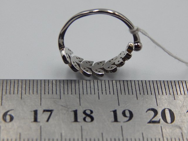 Серебряное кольцо с цирконием (31646350) 3