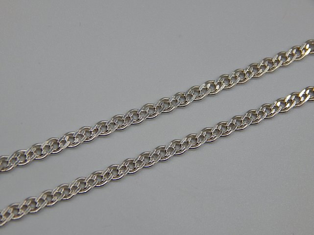 Срібний ланцюг із плетінням Нонна (32171825) 2