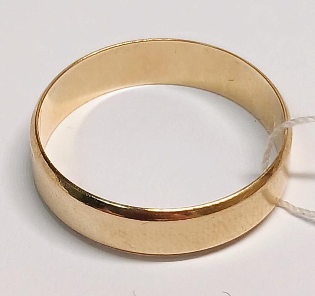 Обручальное кольцо из красного золота (33752771)  5