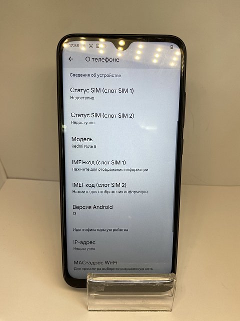 Xiaomi Redmi Note 8 4/64GB Black 6
