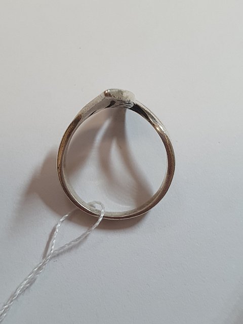 Серебряное кольцо с цирконием (33813878) 4