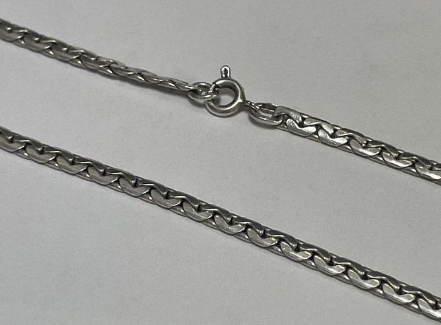 Серебряная цепь с плетением Фантазийное (33024185) 1