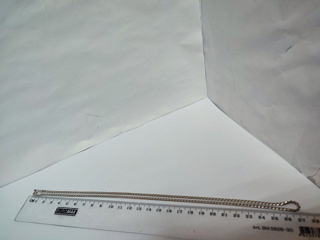 Срібний ланцюг з плетінням Фантазійне (33940861) 2