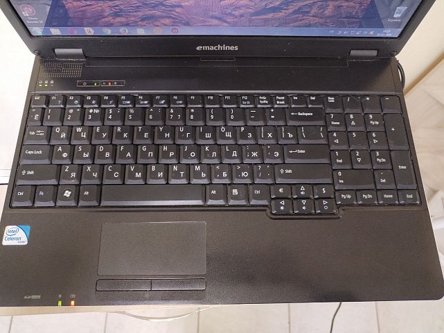 Ноутбук eMachines HM55-MV (Intel Celeron T3500/2Gb/HDD240Gb) (33287890) 2