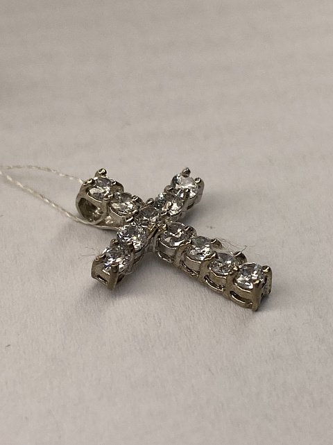 Срібний підвіс-хрест (30512577) 2