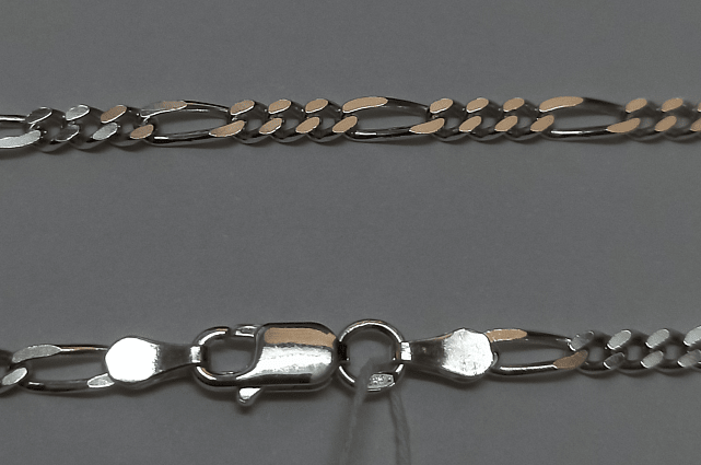 Срібний ланцюг із плетінням Картьє (29246267) 0