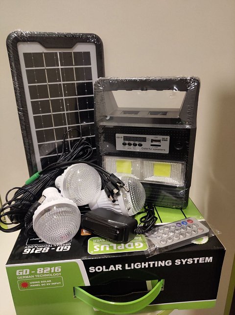Система солнечного освещения GDPlus GD-8216 0
