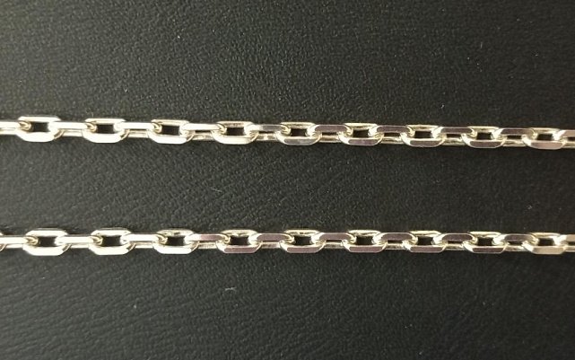 Серебряная цепь с плетением Якорное (30513627) 0
