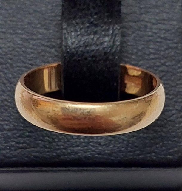 Обручальное кольцо из красного золота (33276643) 0