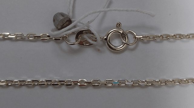 Серебряная цепь с плетением Якорное (30532773) 0