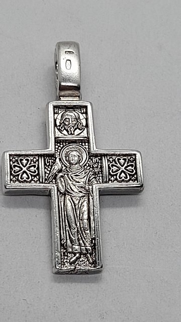 Срібний підвіс-хрест (31808777) 1