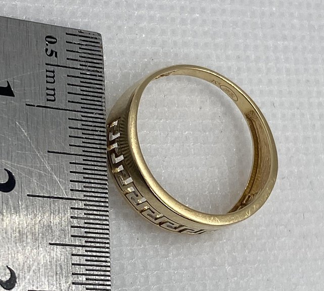 Кольцо из желтого золота (29977791) 4