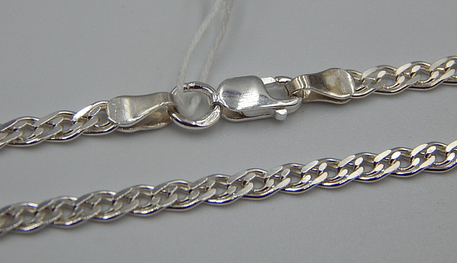 Серебряная цепь с плетением Нонна (33537591) 0