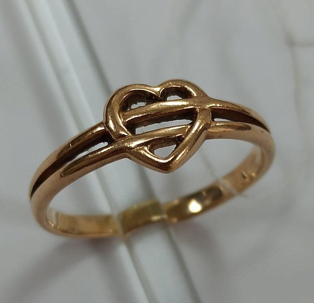 Кольцо из красного золота (33756009)  0