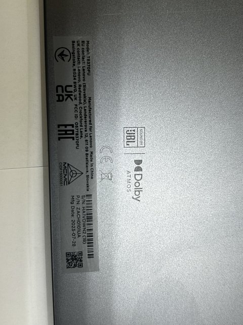 Планшет Lenovo Tab P12 TB370FU 8/128GB 3