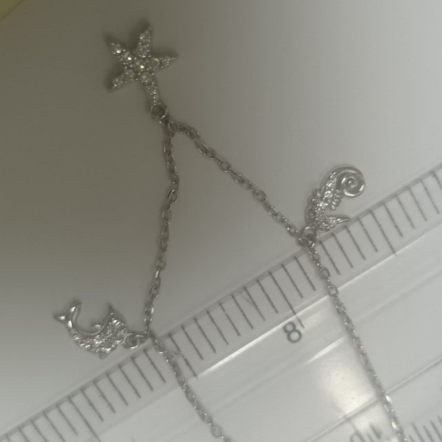 Срібний браслет із цирконієм (30985536) 3