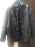 картинка Кожаный мужской пиджак (2338715) 