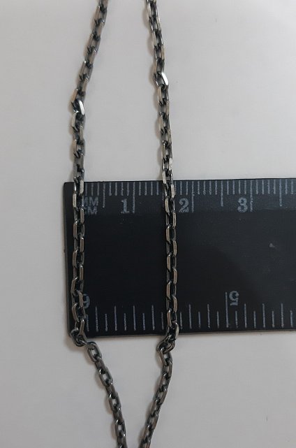 Серебряная цепь с плетением Якорное (30520426) 2