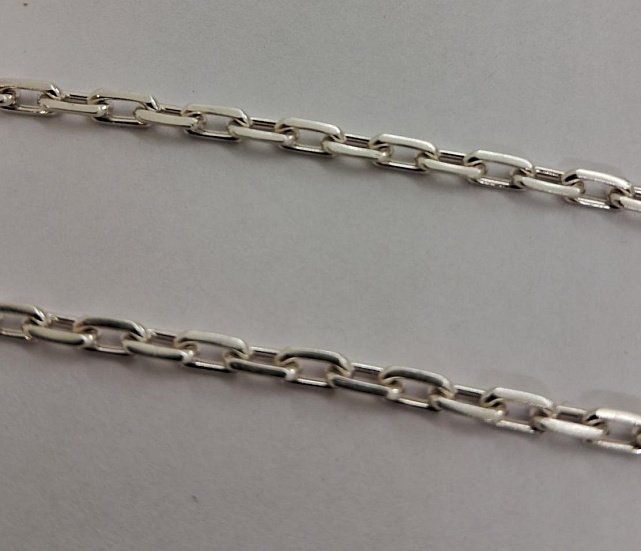 Серебряная цепь с плетением Якорное (32726593) 1